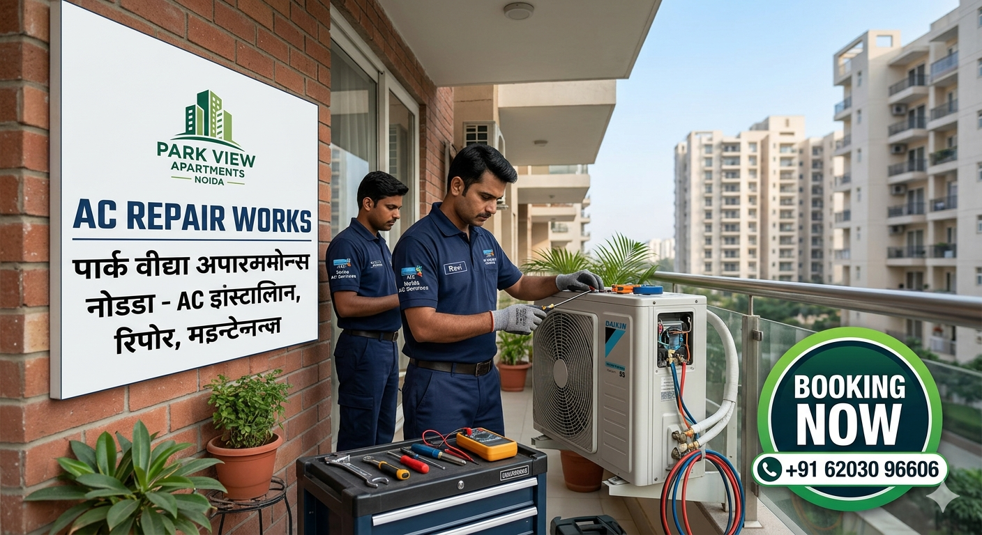 Read more about the article Park View Apartments Noida – Ac Installation, Repair, Maintenance