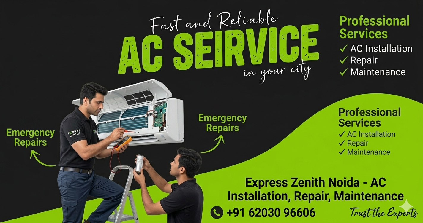 Read more about the article Express Zenith Noida – Ac Installation, Repair, Maintenance