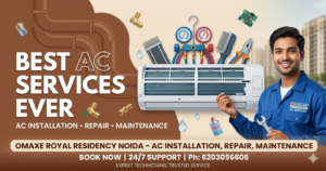 Read more about the article Omaxe Royal Residency Noida – Ac Installation, Repair, Maintenance