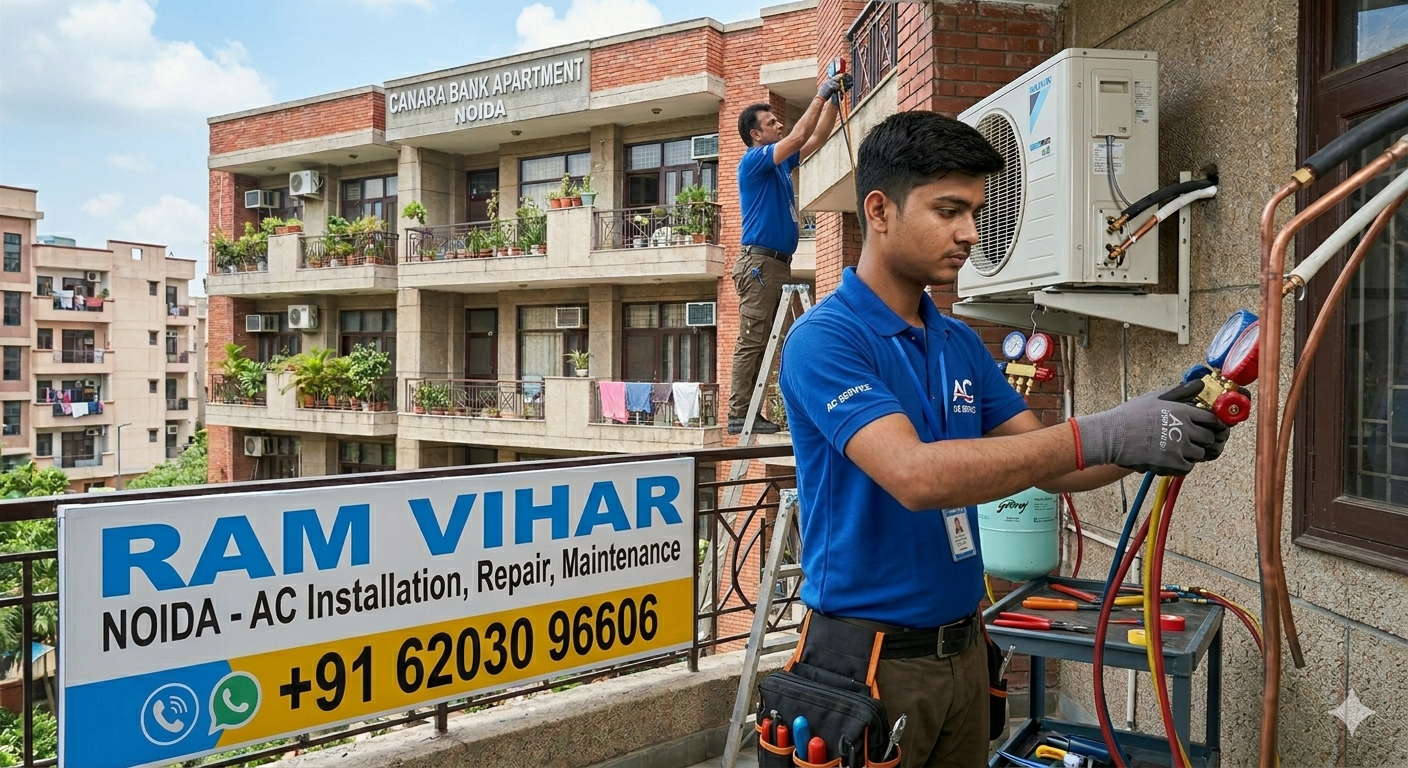 Read more about the article Ram Vihar Noida – Ac Installation, Repair, Maintenance
